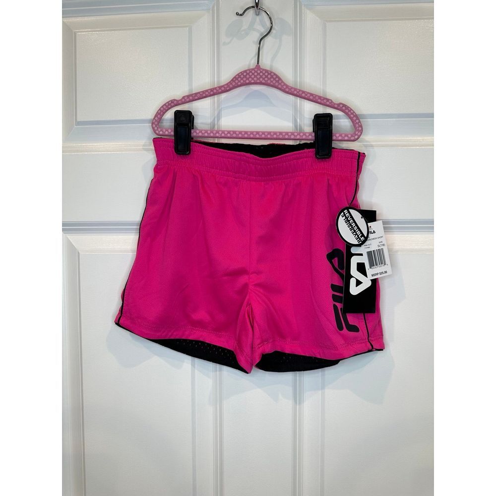FILA Reversable Shorts‎ Size 7/8 NWT